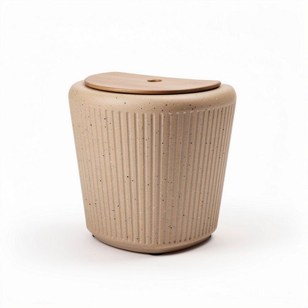 Contenitore in ceramica per uso domestico – 30 x 30 x 35 cm